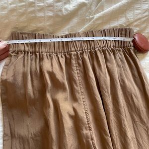 Elizabeth Suzann, Tilda pant, Silk crepe, moss, Small regular,